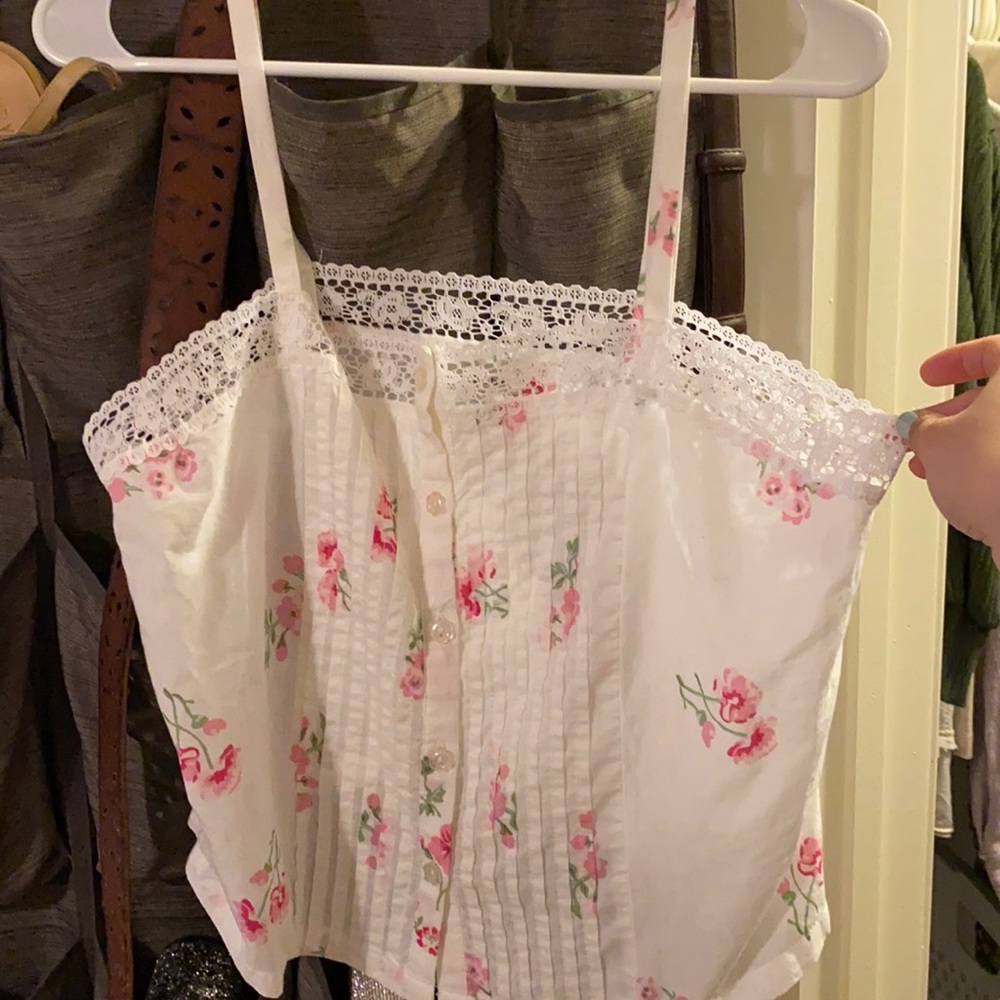 Laura Ashley floral top